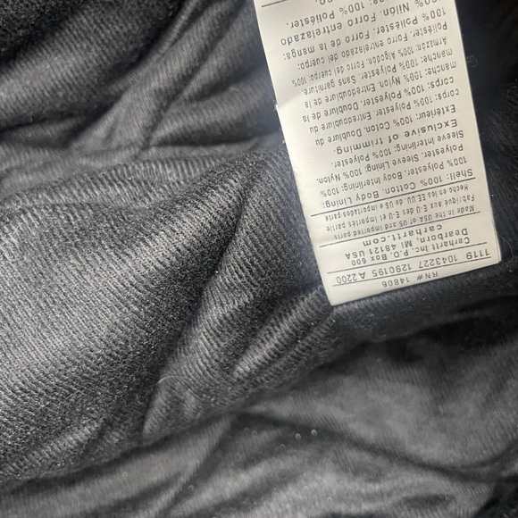 carhartt jacket 2xl tall black Nwt J140-BLK - Picture 8 of 13